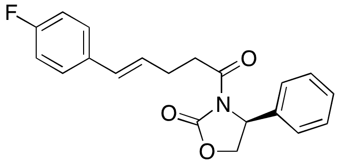 (4S)-3-[(4E)-5-(4-Fluorophenyl)-1-oxo-4-penten-1-yl]-4-phenyl-2-oxazolidinone - Chemical structure and product image