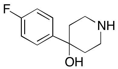 4-(4-Fluorophenyl)-4-piperidinol - Chemical structure and product image