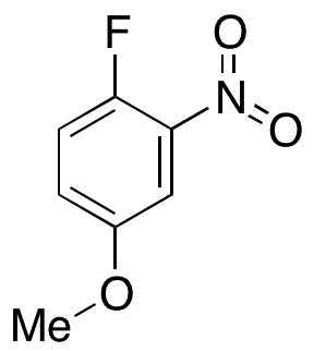 1-Fluoro-4-methoxy-2-nitrobenzene - Chemical structure and product image