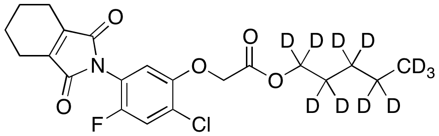 Flumiclorac-pentyl-D11 - Chemical structure and product image