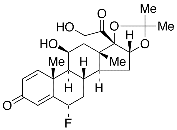 Flunisolide - Chemical structure and product image
