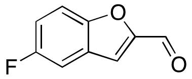 5-Fluorobenzofuran-2-carboxaldehyde - Chemical structure and product image