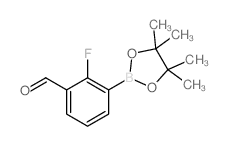 2-Fluoro-3-formylphenylboronic Acid Pinacol Ester - Chemical structure and product image