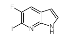 5-Fluoro-6-iodo-1h-pyrrolo[2,3-b]pyridine - Chemical structure and product image
