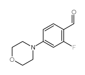 2-Fluoro-4-(n-morpholino)-benzaldehyde - Chemical structure and product image