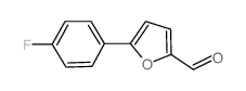 5-(4-Fluoro-phenyl)-furan-2-carbaldehyde - Chemical structure and product image