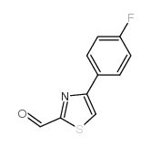 4-(4-Fluorophenyl)-1,3-thiazole-2-carbaldehyde - Chemical structure and product image