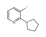 3-Fluoro-2-(pyrrolidin-1-yl)pyridine - Chemical structure and product image