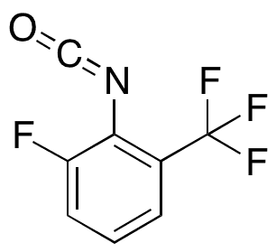 2-Fluoro-6-(trifluoromethyl)phenyl Isocyanate - Chemical structure and product image