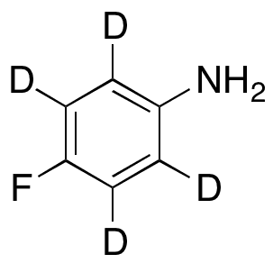 4-Fluoroaniline-2,3,5,6-d4 - Chemical structure and product image