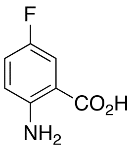5-Fluoroanthranilic Acid - Chemical structure and product image