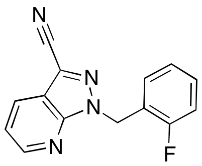 1-(2-Fluorobenzyl)-1H-pyrazolo[3,4-b]pyridine-3-carbonitrile - Chemical structure and product image