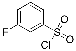 3-Fluorobenzenesulfonyl Chloride - Chemical structure and product image