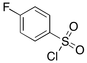 4-Fluorobenzenesulfonyl Chloride - Chemical structure and product image