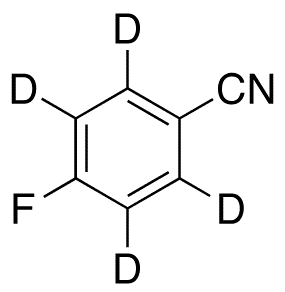 4-Fluorobenzonitrile-d4 - Chemical structure and product image