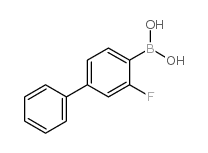 3-Fluoro-4-biphenylboronic acid - Chemical structure and product image