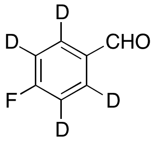 4-Fluorobenzaldehyde-2,3,5,6-d4 - Chemical structure and product image