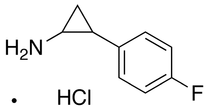 [2-(4-Fluorophenyl)cyclopropyl]amine hydrochloride - Chemical structure and product image