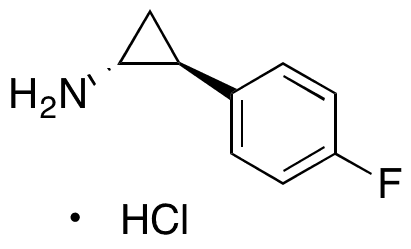 trans-[2-(4-Fluorophenyl)cyclopropyl]amine Hydrochloride - Chemical structure and product image
