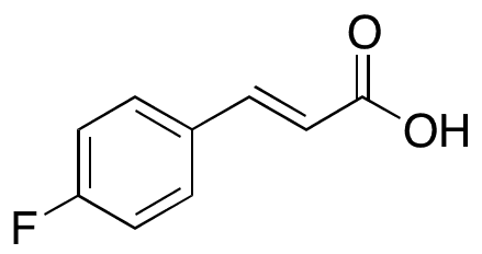 4-Fluorocinnamic Acid - Chemical structure and product image