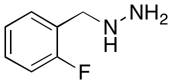2-Fluorobenzylhydrazine - Chemical structure and product image