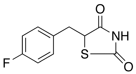 5-(4-Fluorobenzyl)-2,4-thiazolidinedione - Chemical structure and product image