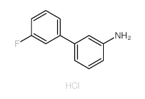3-Fluoro-[1,1-biphenyl]-3-amine hydrochloride - Chemical structure and product image
