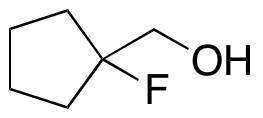 1-Fluoro-cyclopentanemethanol - Chemical structure and product image