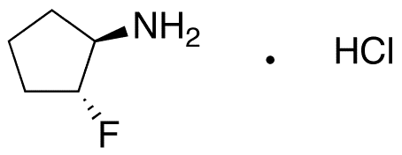 (1R,2R)-2-Fluorocyclopentanamine Hydrochloride - Chemical structure and product image