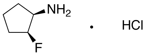 (1R,2S)-2-Fluorocyclopentanamine Hydrochloride - Chemical structure and product image