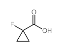 1-Fluorocyclopropane-1-carboxylic acid - Chemical structure and product image