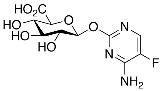 5-Fluoro Cytosine O-beta-D-Glucuronide - Chemical structure and product image