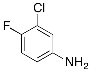 4-Fluoro-3-chloroaniline - Chemical structure and product image