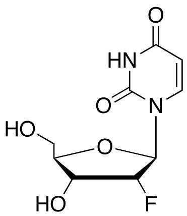 2-Fluoro-2-deoxyuridine - Chemical structure and product image