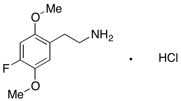 4-Fluoro-2,5-dimethoxybenzeneethanamine Hydrochloride - Chemical structure and product image