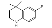 6-Fluoro-4,4-dimethyl-2,3-dihydro-1H-quinoline - Chemical structure and product image