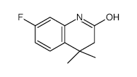 7-Fluoro-4,4-dimethyl-1,3-dihydroquinolin-2-one - Chemical structure and product image
