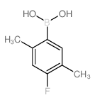 4-Fluoro-2,5-dimethylphenylboronic Acid - Chemical structure and product image