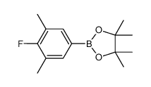 4-Fluoro-3,5-dimethylphenylboronic Acid Pinacol Ester - Chemical structure and product image