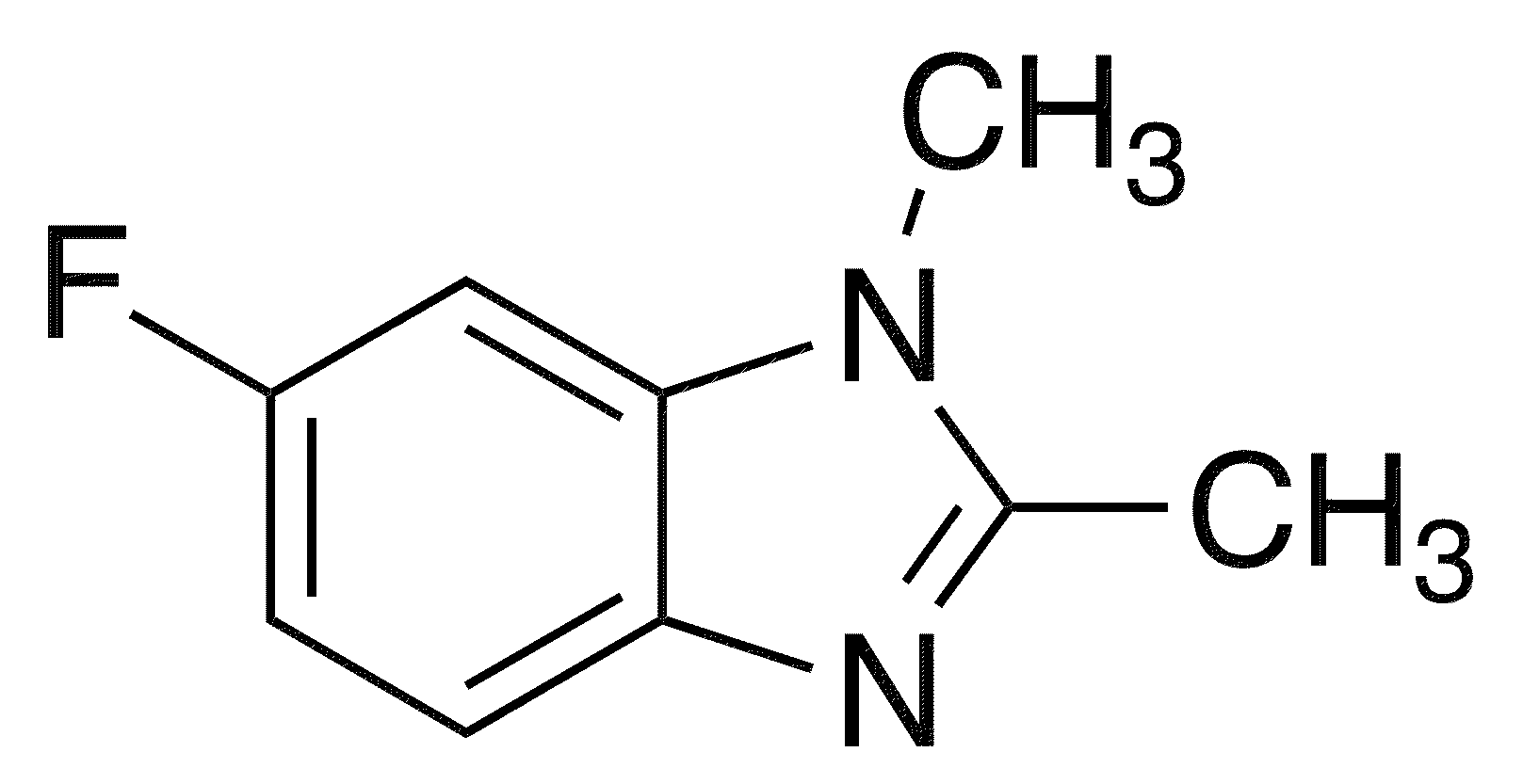 6-Fluoro-1,2-dimethyl-1H-benzo[d]imidazole - Chemical structure and product image