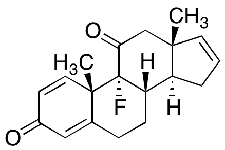 (8S,9R,10S,13R,14S)-9-Fluoro-10,13-dimethyl-7,8,9,10,12,13,14,15-octahydro-3H-cyclopenta[a]phenanthrene-3,11(6H)-dione - Chemical structure and product image
