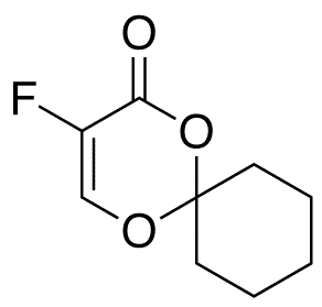 3-Fluoro-1,5-dioxaspiro[5.5]undec-3-en-2-one - Chemical structure and product image