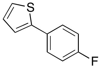 2-(4-Fluorophenyl)-thiophene - Chemical structure and product image