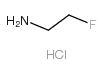 2-Fluoroethylamine hydrochloride - Chemical structure and product image