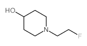 1-(2-Fluoroethyl)-4-hydroxypiperidine - Chemical structure and product image