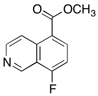 8-Fluoro-5-isoquinolinecarboxylic Acid Methyl Ester - Chemical structure and product image