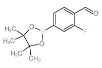 3-Fluoro-4-formylphenylboronic acid pinacol ester - Chemical structure and product image