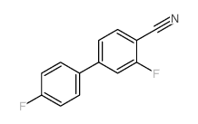 2-Fluoro-4-(4-fluorophenyl)benzonitrile - Chemical structure and product image