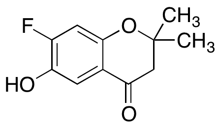 7-Fluoro-8-hydroxy-3,3-dimethylchroman-1-one - Chemical structure and product image