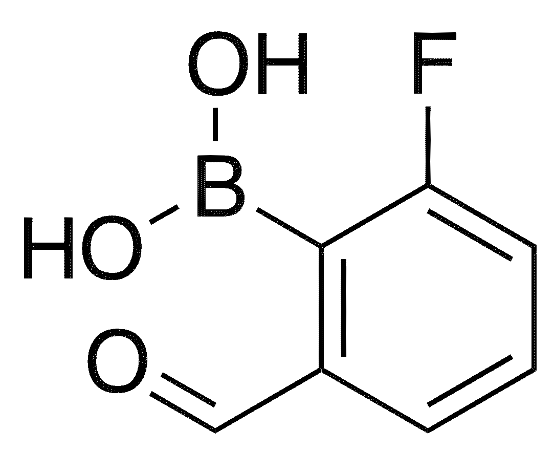 2-Fluoro-6-formylphenylboronic acid - Chemical structure and product image